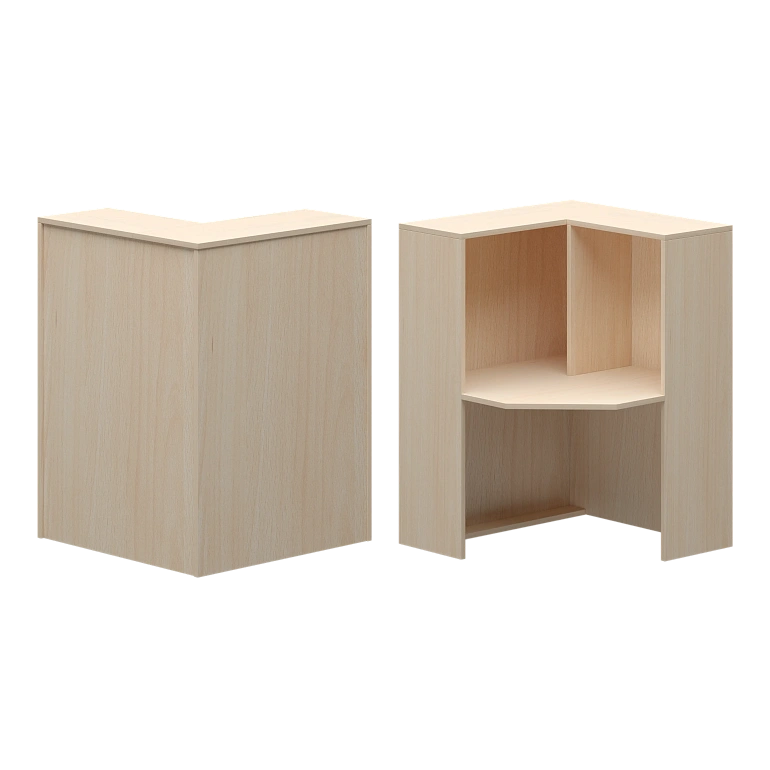 стойка угловая правая protech а-556.60 бук фото