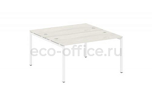 Рабочая станция METAL SYSTEM QUATTRO 4x4 40БП.РАС-СП-2.3 Дуб Наварра / Белый металл фото