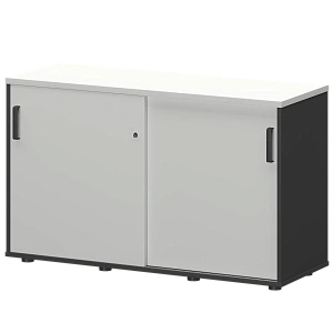 Тумба-купе Protech СМТ-12К Тип2 Графит/Белый фото