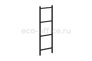 Стойка переходная проходная (2 ниши / 3 ниши) LOFT VR.L-SL.SPP-2.3 Черный металл фото