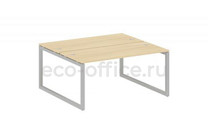 Рабочая станция METAL SYSTEM QUATTRO 5x5 50БО.РАС-СП-2.4 Акация Лорка / Серый металл фото