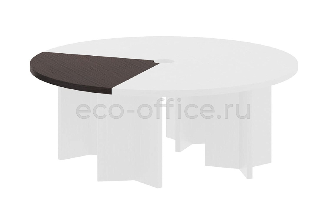 Сектор 90° стола переговоров POS/SIR 131S220 Венге купить в Москве