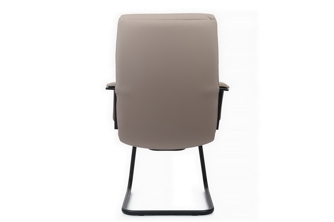 конференц-кресло rv chair otto cv-p001bs бежевая экокожа фото