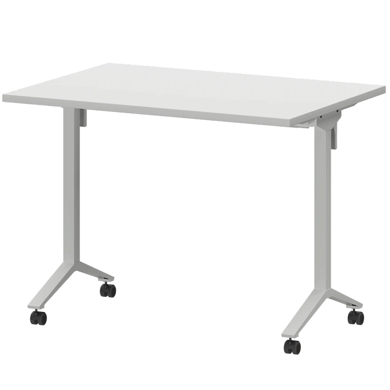 стол мобильный складной protech мб25-100.70 белый/белый фото