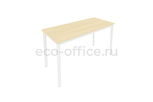 Стол письменный на металлокаркасе SLIM SYSTEM С.СП-5.1 Клён / Белый металл фото