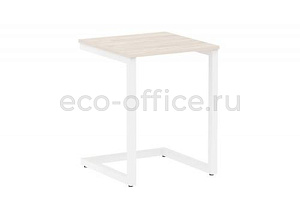 Стол на металлокаркасе HomeOffice VR.SP-2-58 Денвер Светлый / Белый металл фото