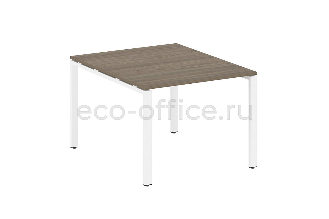 Стол переговорный (1 столешница) METAL SYSTEM STYLE БП.ПРГ-1.1 Вяз Благородный / Белый металл  стоимость