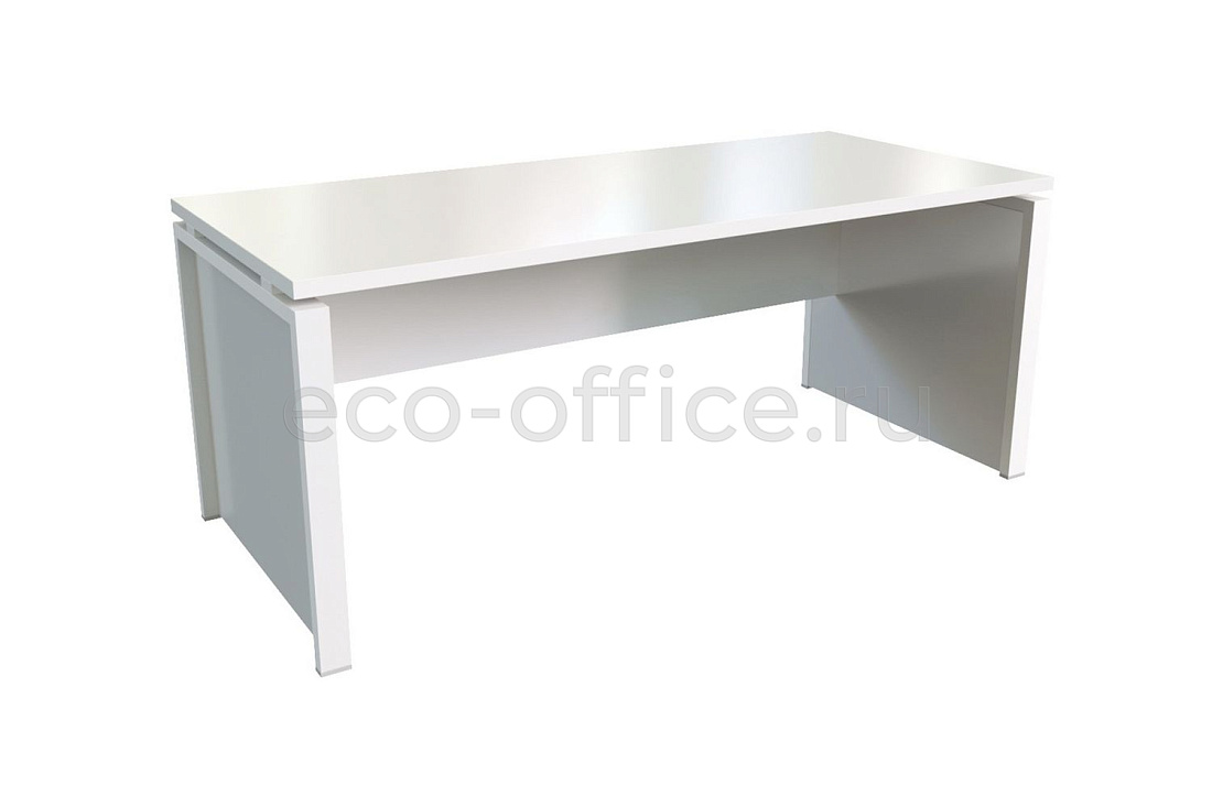 Стол руководителя STEEL EVO 17180 Белый купить в Москве