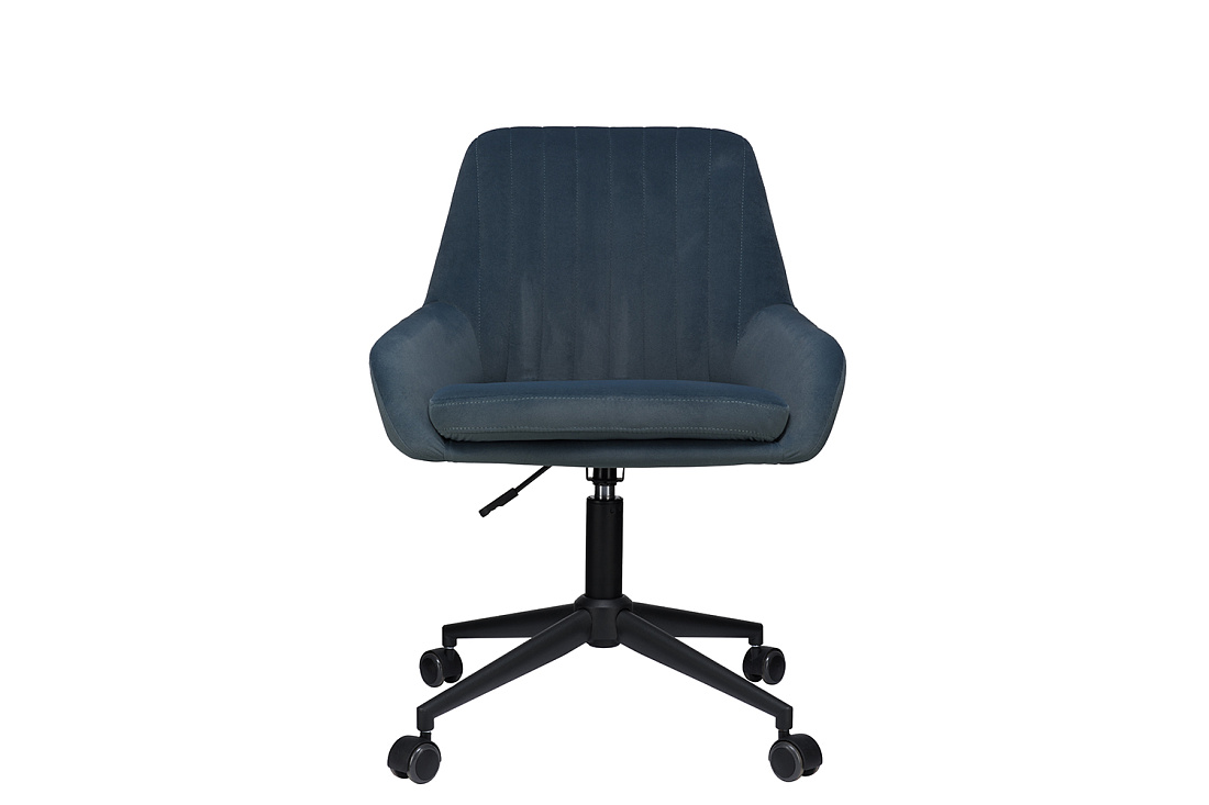 кресло eco-chair klod 9-179 тёмно-серый велюр фото