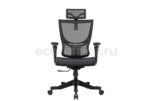 Кресло эргономичное ECO-CHAIR S8 Ergo Mesh Чёрный пластик / Чёрная сетка фото