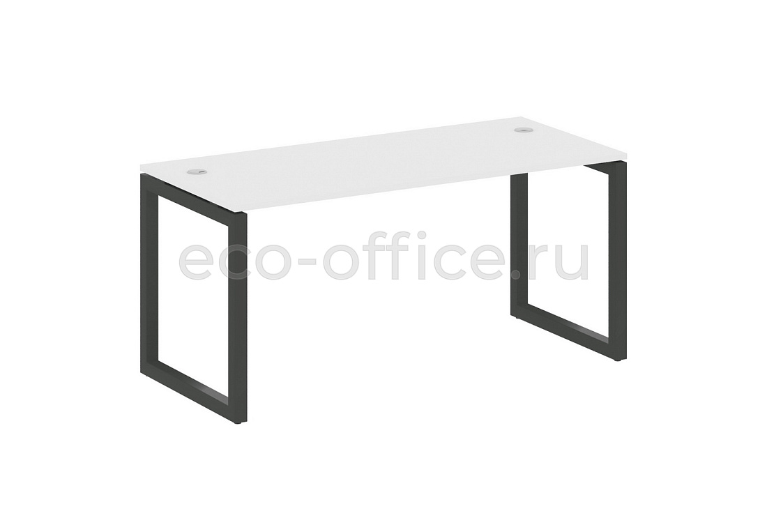 Стол письменный METAL SYSTEM QUATTRO 5x5 50БО.СП-4 Белый / Антрацит металл  стоимость
