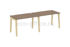 Рабочая станция на 2 рабочих места ONIX WOOD OW.RS-2.2.7 Дуб Аризона / Дуб Светлый фото