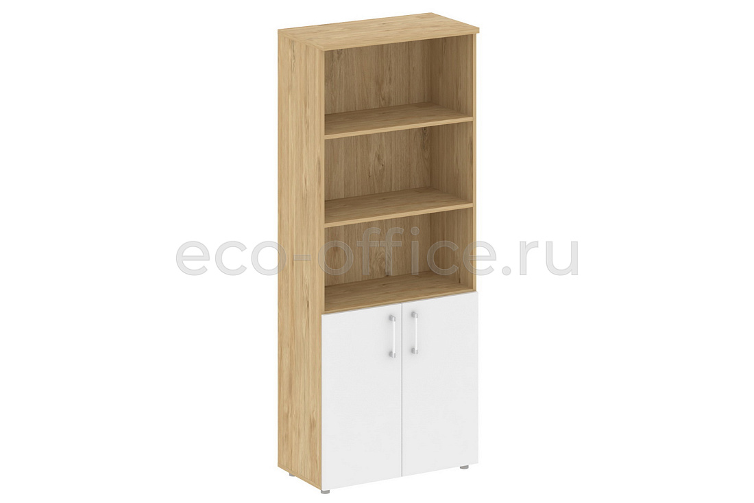 Шкаф высокий широкий SHIFT SK.ST-1.1 Тиквуд Светлый / Белый Бриллиант  стоимость