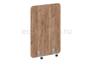 Перегородка на металлических опорах, на роликах R-LINE DP.R-100-150 Дуб Табак фото