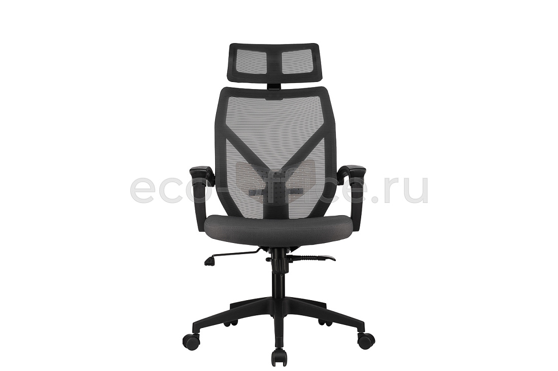 Кресло RV Chair OLIVER W-203 AC Чёрный пластик / Серая сетка  стоимость