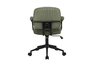 Кресло ECO-CHAIR CHESTER W-221T Зелёный велюр фото