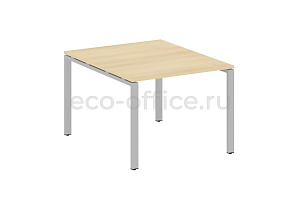 Стол переговорный (1 столешница) METAL SYSTEM STYLE БП.ПРГ-1.1 Акация Лорка / Серый металл фото