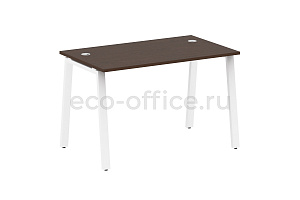 Стол письменный METAL SYSTEM STYLE БА.СП-2 Венге Цаво / Белый металл фото