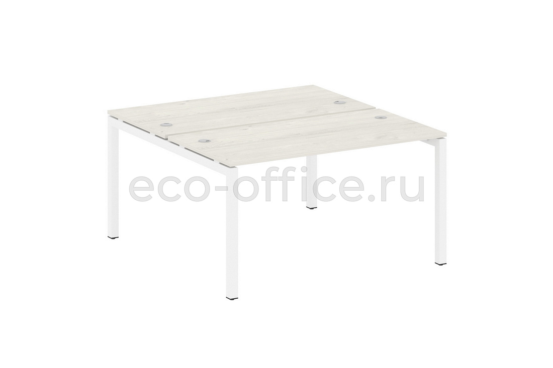 Рабочая станция METAL SYSTEM QUATTRO 5x5 50БП.РАС-СП-2.3 Дуб Наварра / Белый металл купить в Москве