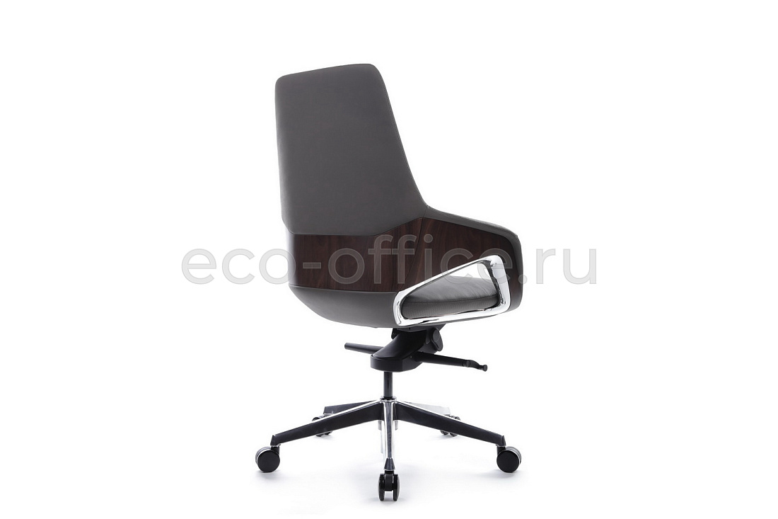 Кресло руководителя RV Design AURA-M FK005-B Антрацит кожа  стоимость