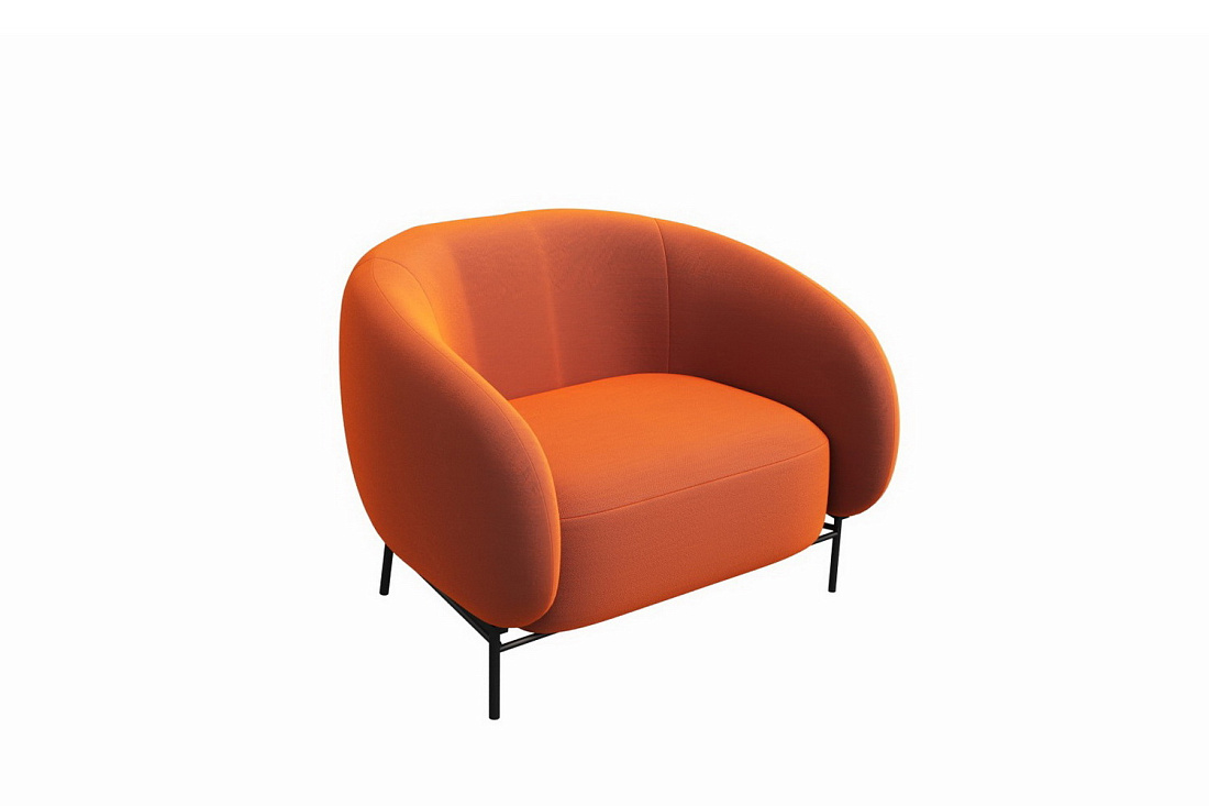 диван одноместный belt blt-1 микровельвет velvet lux 72 фото