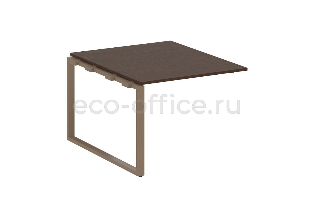 Проходной наборный элемент переговорного стола METAL SYSTEM STYLE БО.ППРГ-1 Венге Цаво / Мокко металл  стоимость