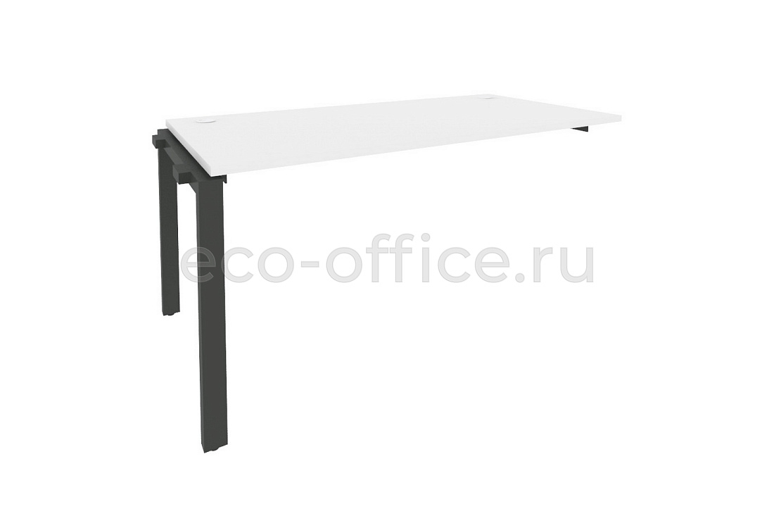Наборный элемент рабочей станции на П-образном м/к ONIX O.MP-1.NRS-4.8 Белый Бриллиант / Антрацит металл   стоимость