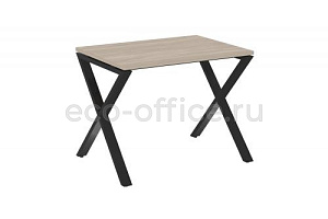 Стол рабочий LOFT VR.L-SRX-1.7 Дуб Аттик / Чёрный металл фото