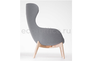 Офисное кресло Profoffice ELEGANCE WOOD Серый войлок фото