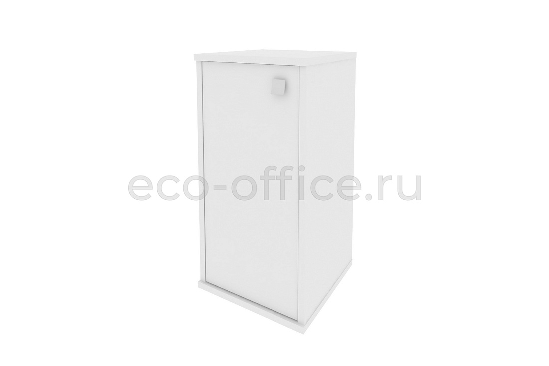 Шкаф низкий узкий левый STYLE Л.СУ-3.1 (L) Белый купить в Москве