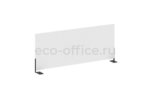 Экран для стола боковой L900 METAL SYSTEM STYLE Б.ЭКР-90 Белый / Антрацит металл фото