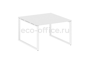 Стол переговорный (1 столешница) METAL SYSTEM STYLE БО.ПРГ-1.2 Белый / Белый металл фото
