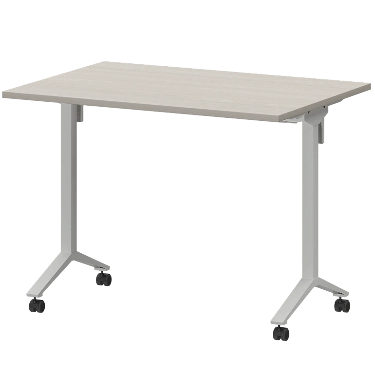 стол мобильный складной protech мб22-100.70 ясень шимо/белый фото