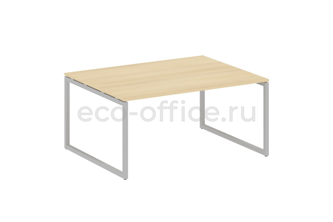 Стол переговорный (1 столешница) METAL SYSTEM QUATTRO 4x4 40БО.ПРГ-1.4 Акация Лорка / Серый металл  стоимость
