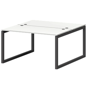 Бенч двойной на металлокаркасе Protech СМС2-О-10К.149.Пр50 Белый/Антрацит фото