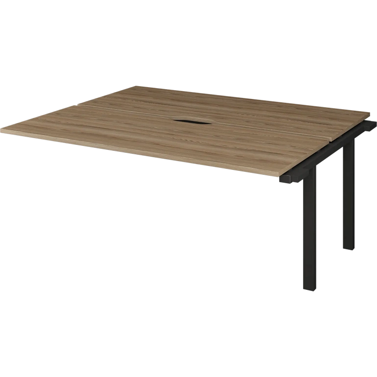 модуль двойной на металлокаркасе protech нтмп.по.б2-200э дуб сафари/антрацит фото