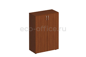 Шкаф для документов средний закрытый КОМФОРТ К.364 Французский Орех фото