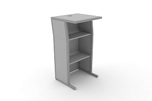 Трибуна DESK DK-TR Серый / Серый металл фото