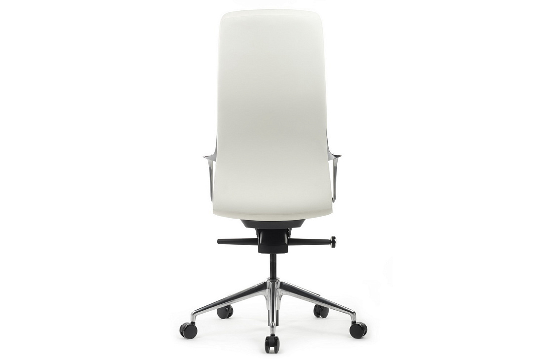 Кресло руководителя RV Design PLAZA FK004-A13 Белая кожа  стоимость