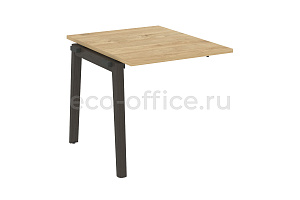 Проходной наборный элемент переговорного стола ONIX WOOD OW.NPRG-0 Тиквуд Светлый / Дуб Тёмный фото