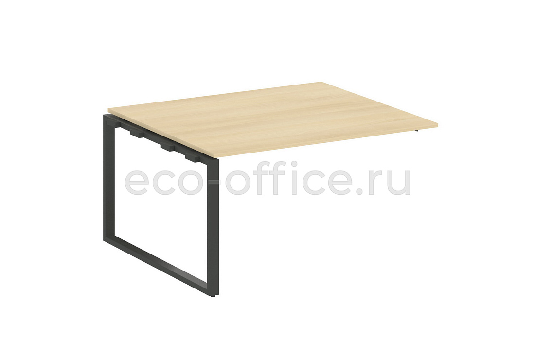 Проходной наборный элемент переговорного стола METAL SYSTEM STYLE БО.ППРГ-3 Акация Лорка / Антрацит металл  стоимость