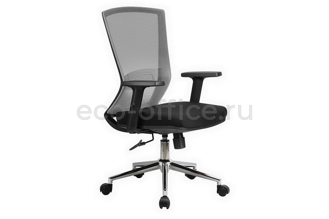Кресло офисное RV Chair FIX 871E Серая сетка / Чёрная ткань  стоимость