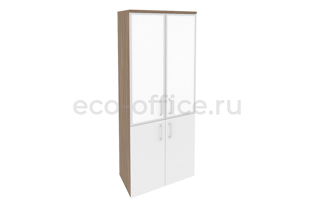 Шкаф высокий широкий ONIX O.ST-1.2 R white Дуб Аризона / Белый Бриллиант купить в Москве