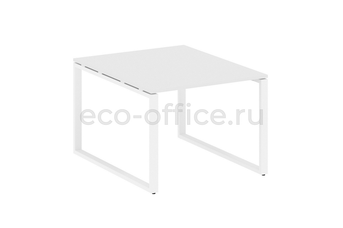 Стол переговорный (1 столешница) METAL SYSTEM STYLE БО.ПРГ-1.1 Белый / Белый металл  стоимость
