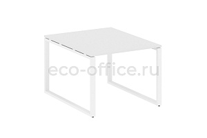 Стол переговорный (1 столешница) METAL SYSTEM STYLE БО.ПРГ-1.1 Белый / Белый металл фото
