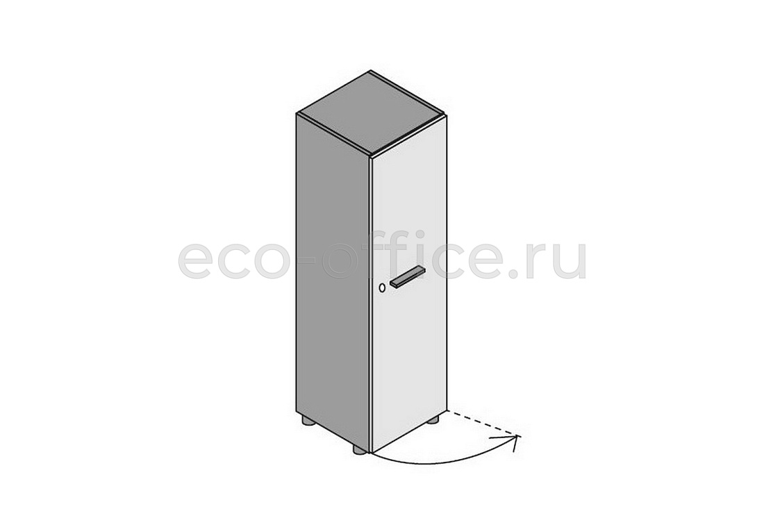 Шкаф средний правосторонний E.O.S. 118274 Light Poplar (Cod.64)  стоимость