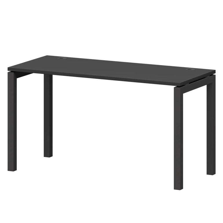 стол на металлокаркасе protech смс25-п-14к.60.пр50 графит/антрацит фото