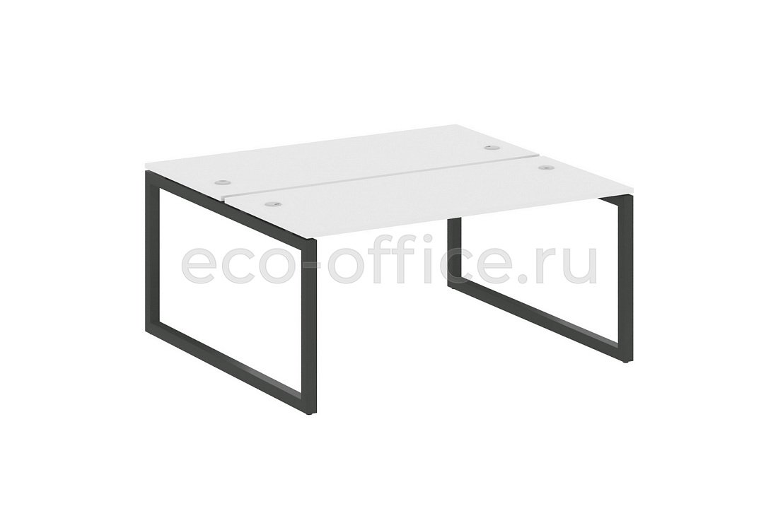Рабочая станция METAL SYSTEM QUATTRO 5x5 50БО.РАС-СП-2.4 Белый / Антрацит металл  стоимость