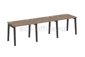 Рабочая станция на 3 рабочих места ONIX WOOD OW.RS-3.1.7 Дуб Аризона / Дуб Тёмный фото