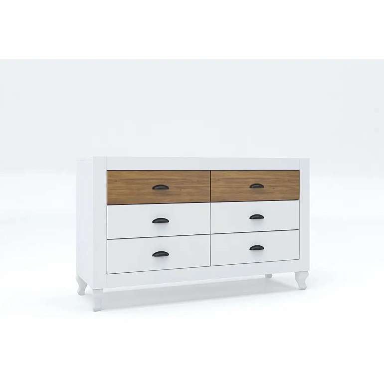 комод белый/engadina protech км-21 белый/энгадина фото